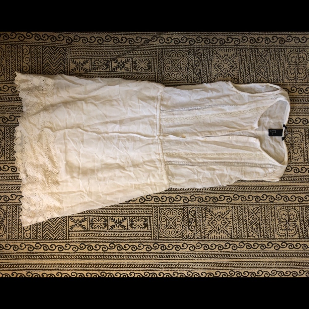 Cream dress,